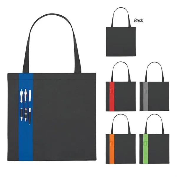 Striped Tote Bag