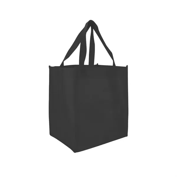 10.5"w x 1175"h x 8"d with 17" Handle Shopping Tote