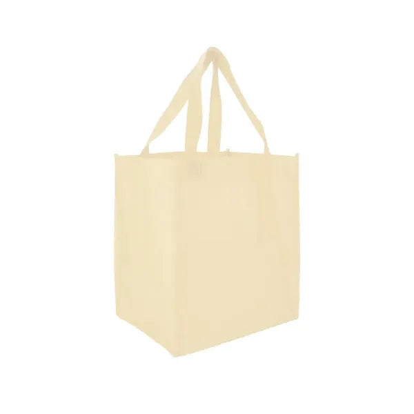 10.5"w x 1175"h x 8"d with 17" Handle Shopping Tote