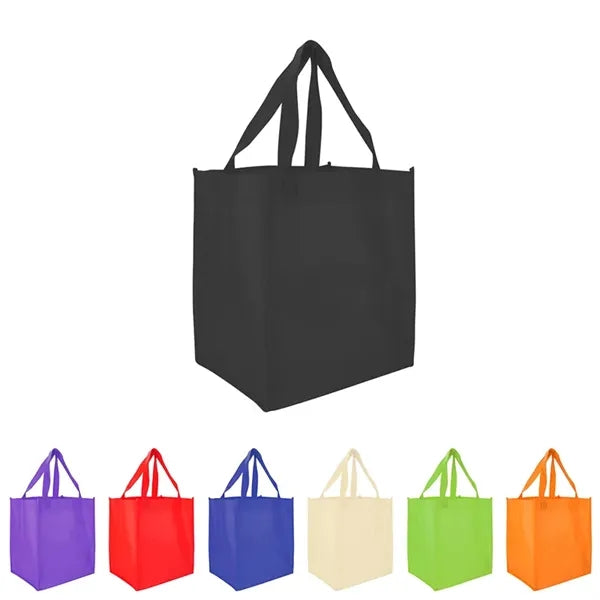 10.5"w x 1175"h x 8"d with 17" Handle Shopping Tote
