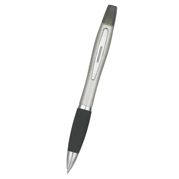Twist-Action Pen and Highlighter