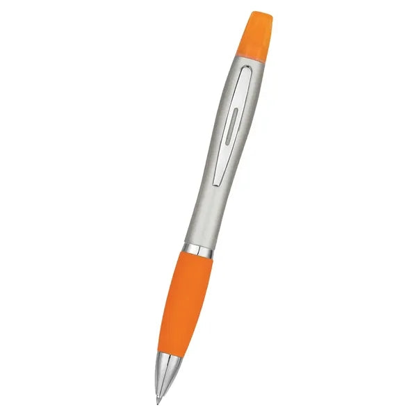 Twist-Action Pen and Highlighter