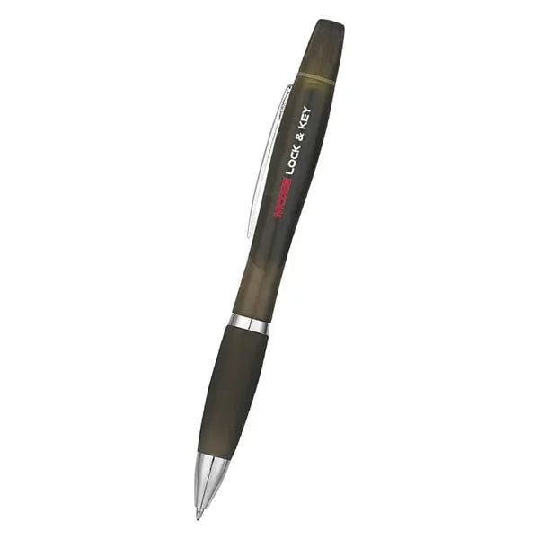 Twist-Action Pen and Highlighter