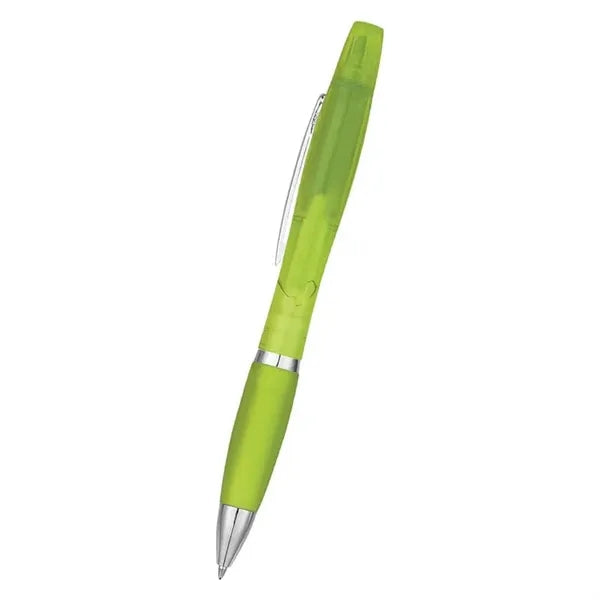Twist-Action Pen and Highlighter