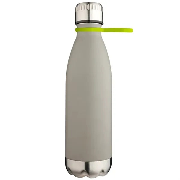 17 oz Stainless Steel Bottle With Silicone Strap