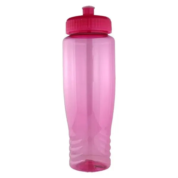 Sports Bottle - 28 Oz Plastic Fitness Water Bike Bottle