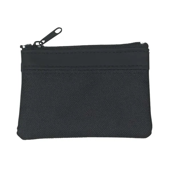 Slide fastening coin pouch