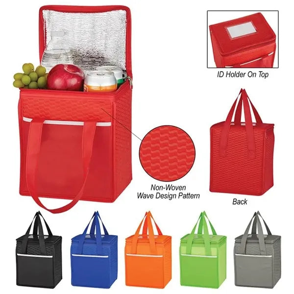 Non-woven, Coated Water-resistant Polypropylene Cooler Bag