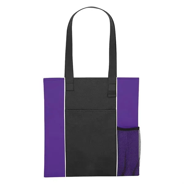 Non-Woven Tote Bag with Mesh Pockets