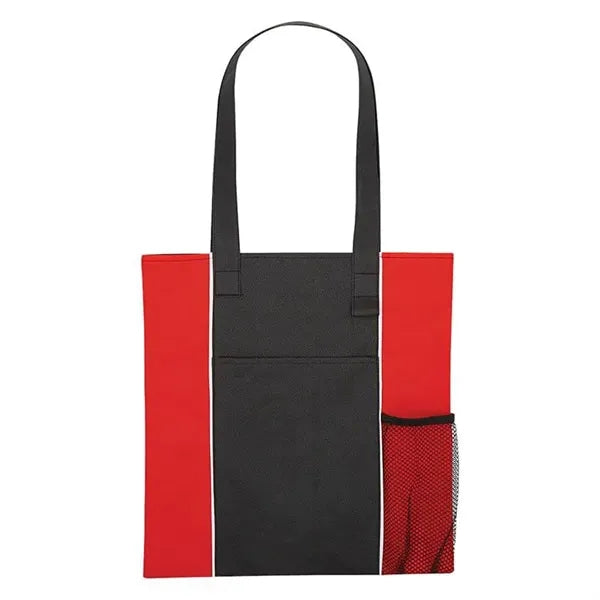 Non-Woven Tote Bag with Mesh Pockets
