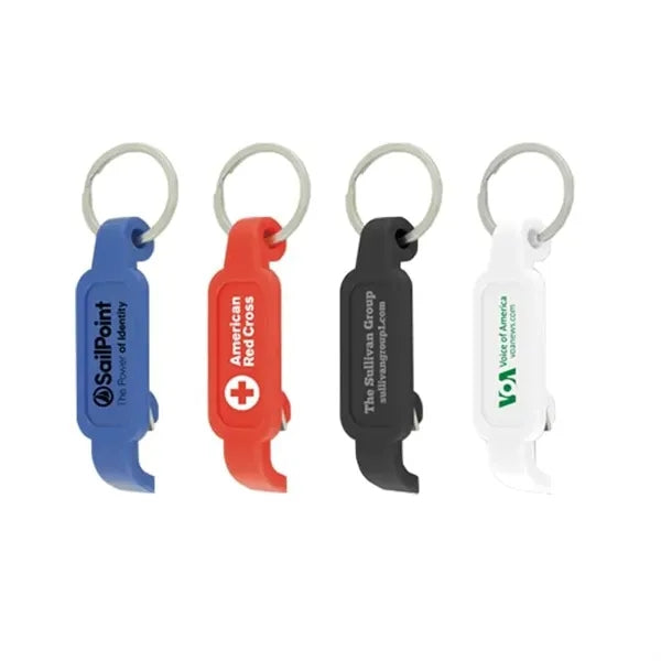 Bottle/Can Opener Key Ring 3/4"x2 1/2"x1/2"
