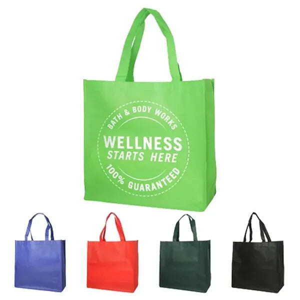 Bags - Non-Woven 13"W x 13"H x 5"D Shopping Tote Bags