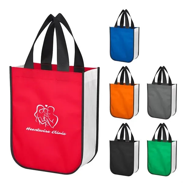 Non-Woven Shopper Tote Bag With 100 RPET Material
