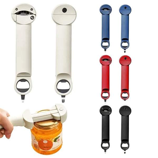 Retractable Multifunctional Bottle and Can Opener