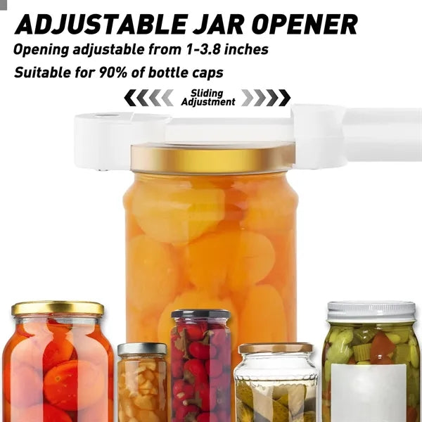 Retractable Multifunctional Bottle and Can Opener