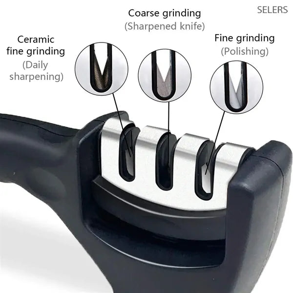 Multifunctional Kitchen Knife Sharpener for Household Use
