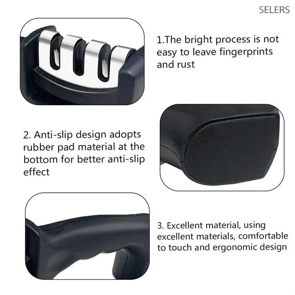 Multifunctional Kitchen Knife Sharpener for Household Use