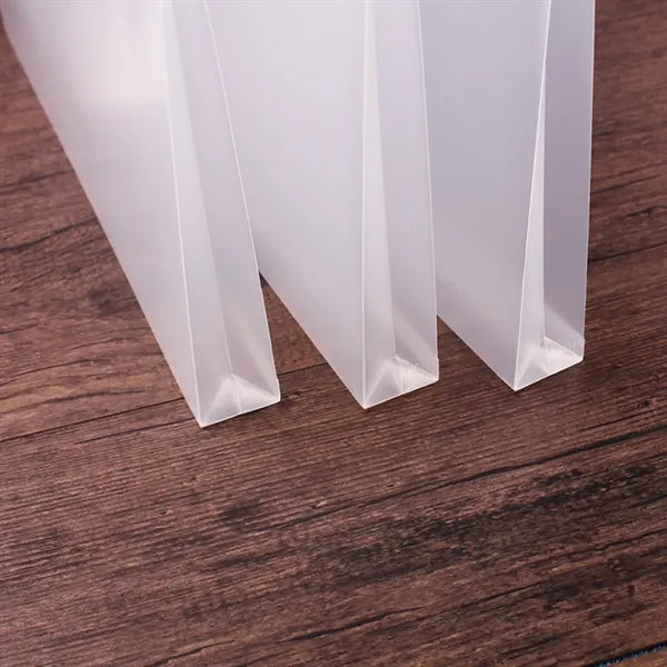 Clear Zip Plastic Envelopes A4 Zipper Document Folder Letter