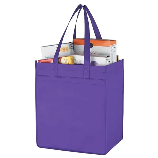 Non-woven 9" Gusset Market Tote Bag