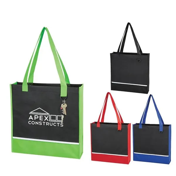 Bicolored-Accented Everyday Tote