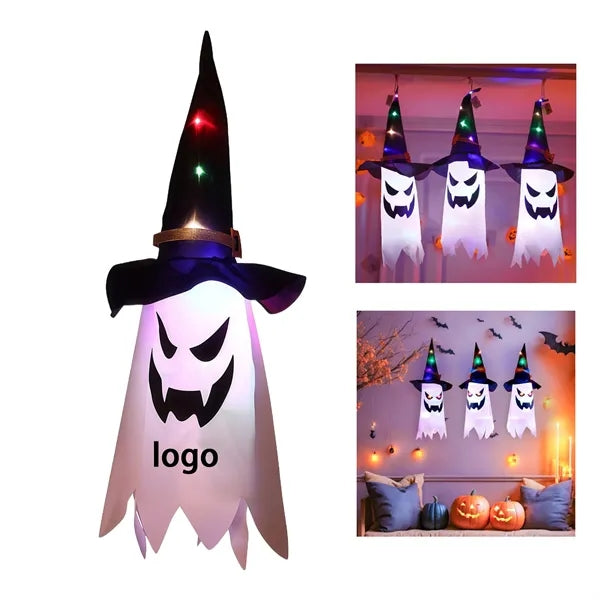 Outdoor Halloween Ghost Decorations With LED Lights