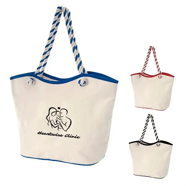 Maui 8 Oz. Laminated Cotton Tote Bag