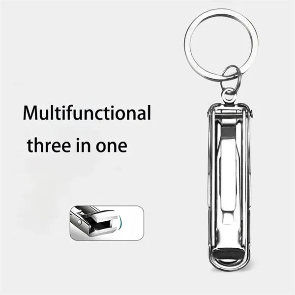Portable Multifunctional Bottle Opener Nail Clippers