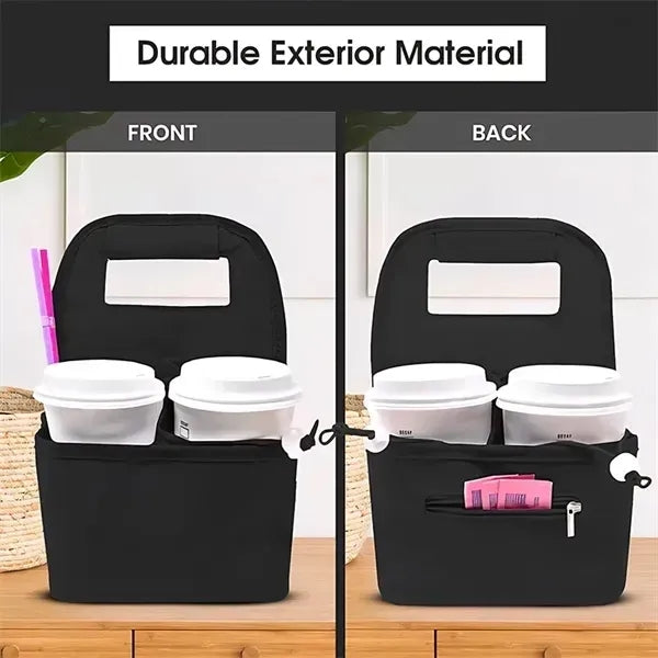 Portable Drink Carrier for 4 Cup Holder