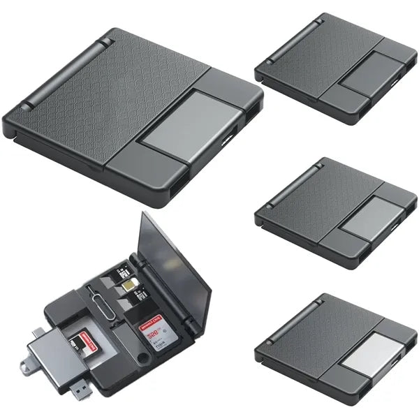 7-in-1 Multi-function OTG Card Reader Storage Box