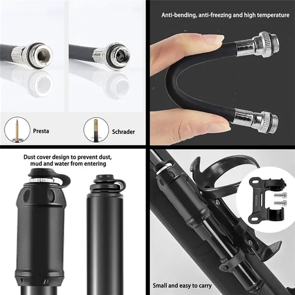 Mini Portable Multi-Function Tire Pump