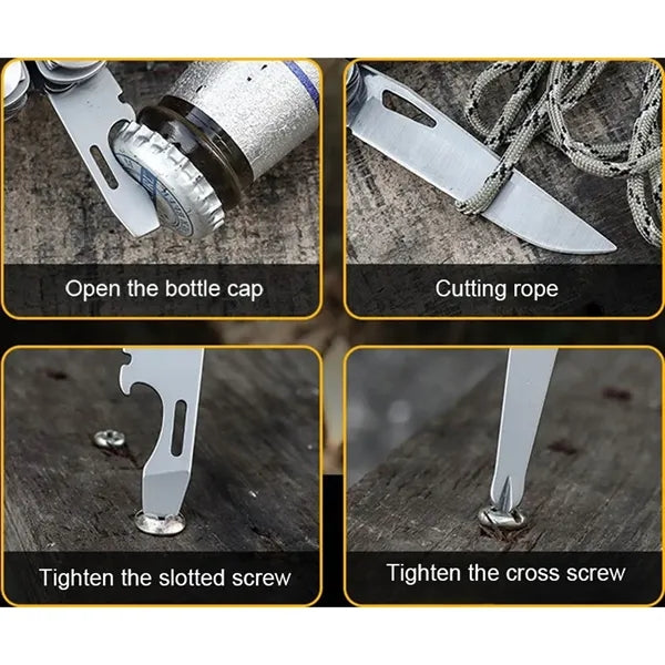 Multifunctional Mini Knife for Outdoor Survival