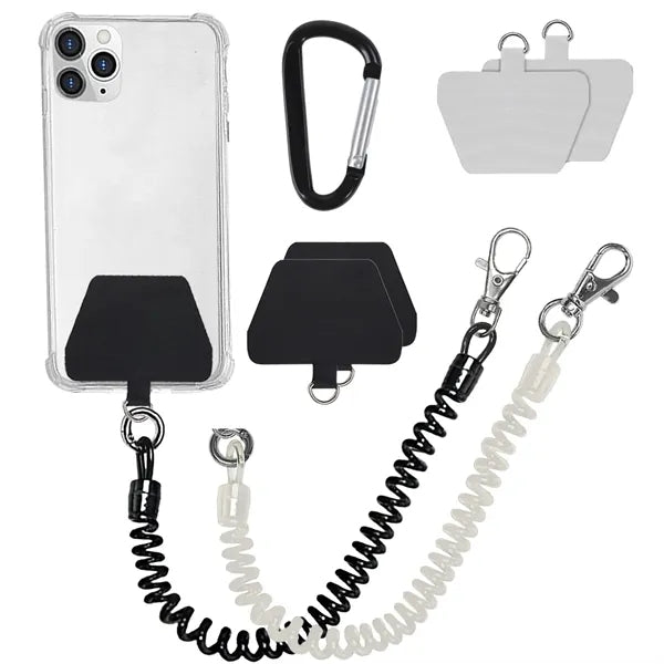 Phone Anti-theft Spring Lanyard for Outdoor