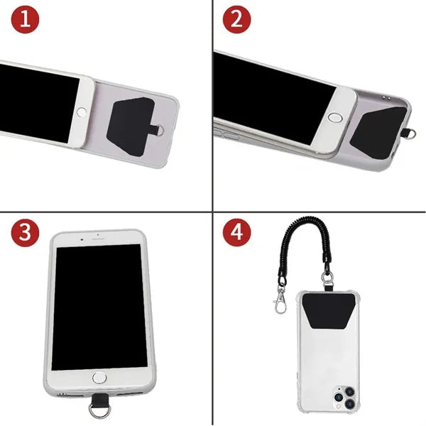 Phone Anti-theft Spring Lanyard for Outdoor