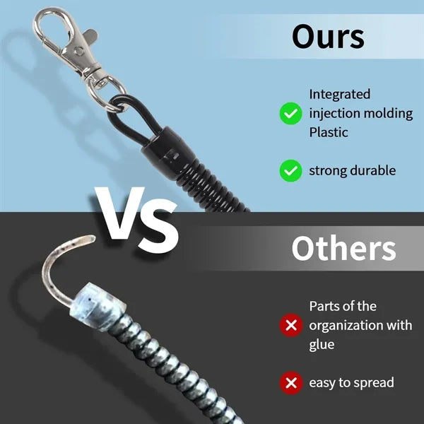 Phone Anti-theft Spring Lanyard for Outdoor
