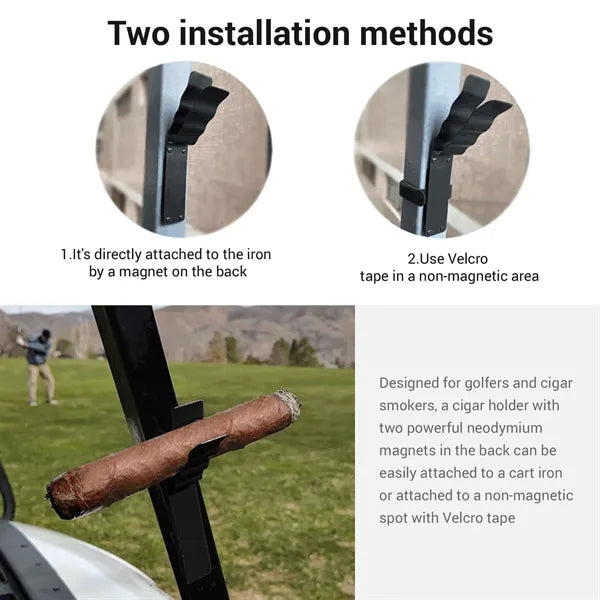 Outdoor V-shape Magnetic Cigar Holder