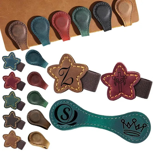 Leather Magnetic Bookmarks