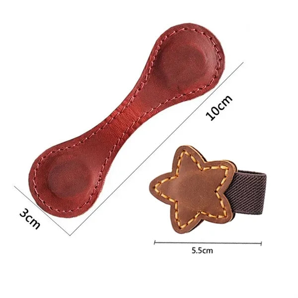 Leather Magnetic Bookmarks