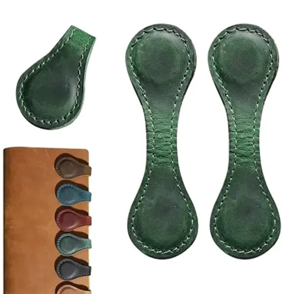 Leather Magnetic Bookmarks