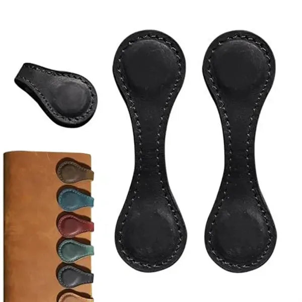 Leather Magnetic Bookmarks