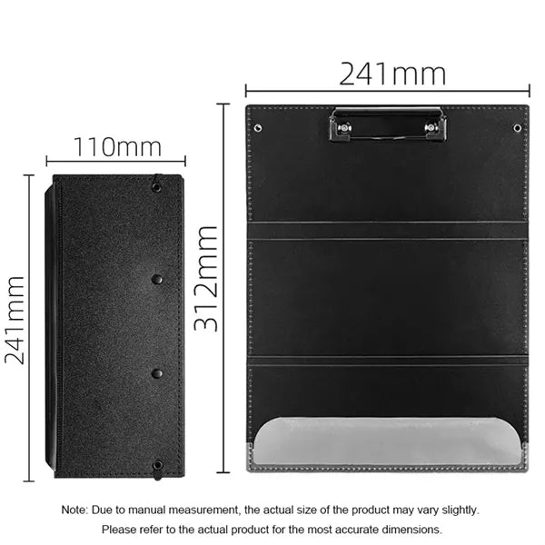 Portable Foldable Nursing Clipboard Pocket Size
