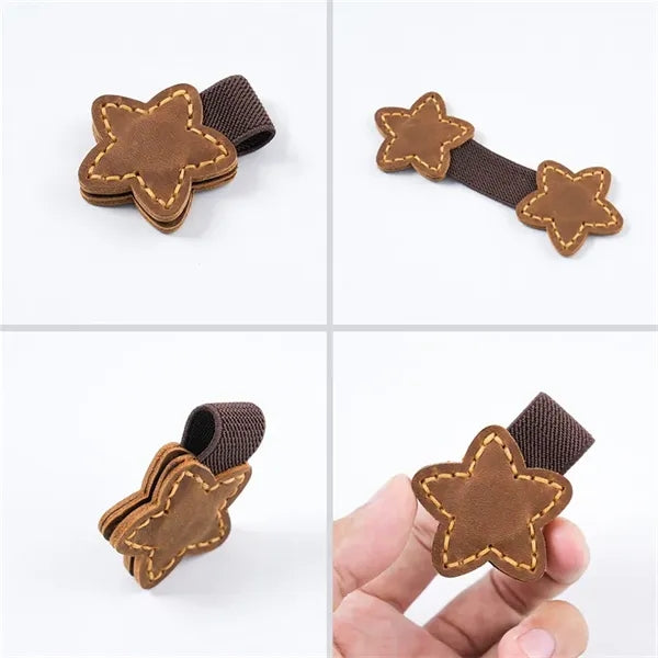 Leather Magnetic Bookmarks