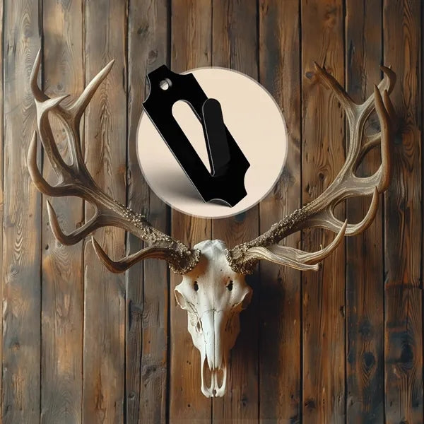 Heavy Duty Steel Skull Mount Hanger for Displays