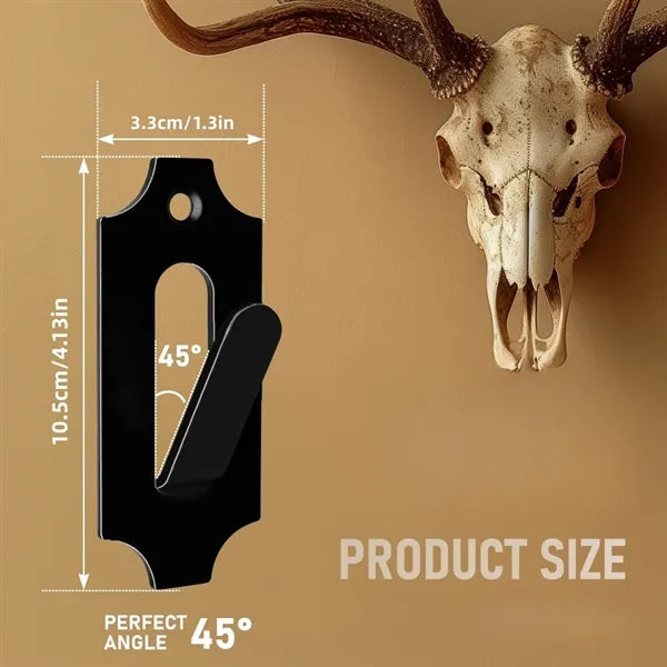 Heavy Duty Steel Skull Mount Hanger for Displays