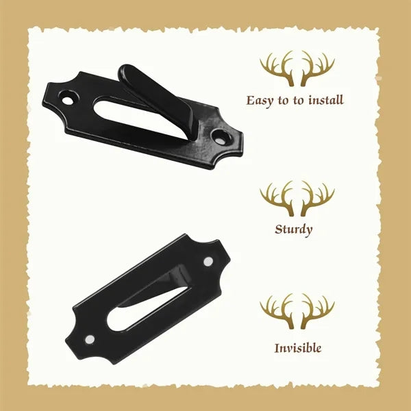 Heavy Duty Steel Skull Mount Hanger for Displays