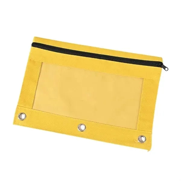 Multifunctional Pencil Bag With Transparent Window