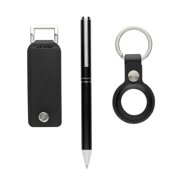 Recycled Aluminium Pen Keychain Set