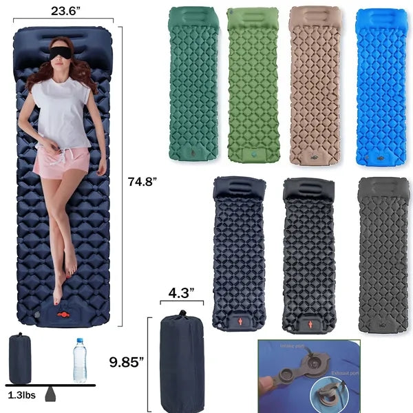 Adventure-Ready Inflatable Sleeping Pad