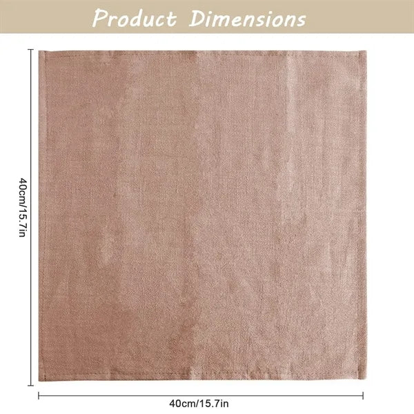 Cotton Linen Cloth Napkin