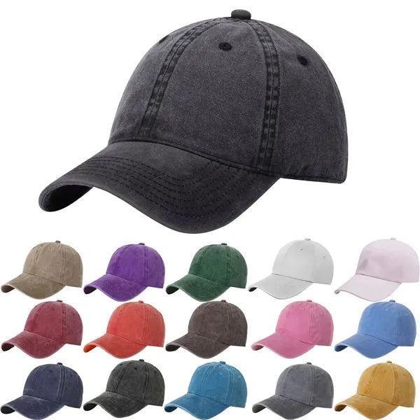 Cotton Vintage Baseball Cap
