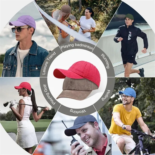Cotton Vintage Baseball Cap